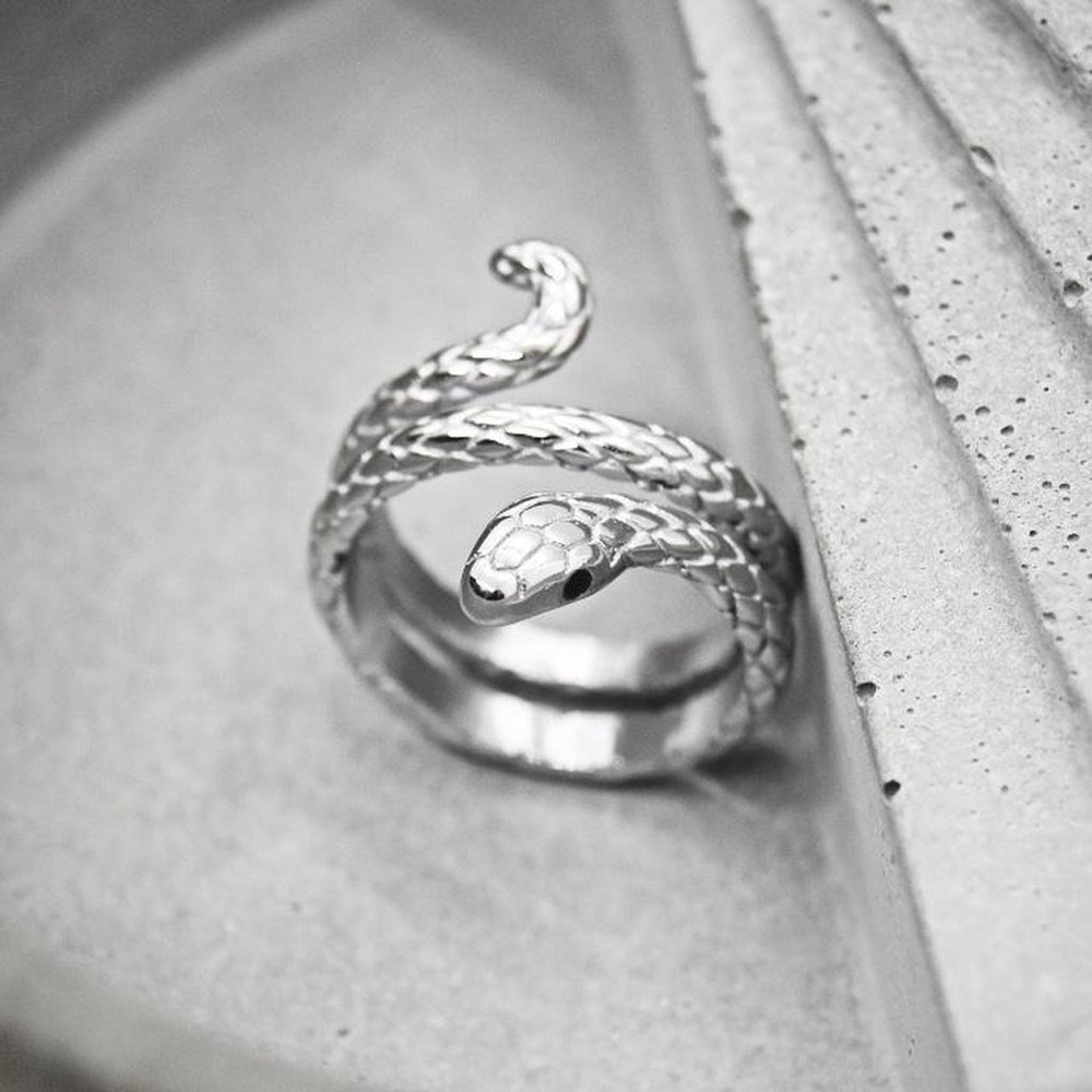Silver Snake Ring